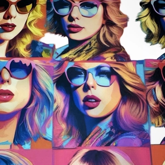 Taylor Swift Art - Hand Signed by Charis First printing - 27 of 500 - Picture 4 of 9